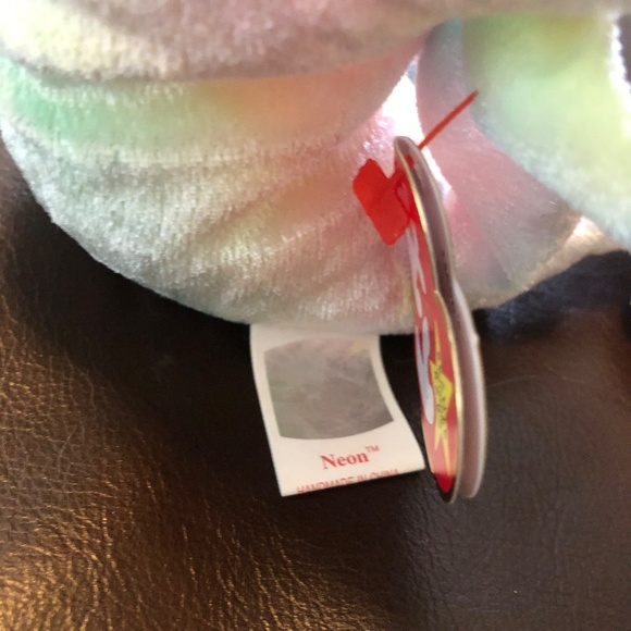 Ty Toys Vintage Ty Beanie Baby Neon Poshmark